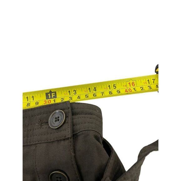 Zara SRPLS Womens Wrap Skirt Size XS Brown Midi Belted 9202/213 NWT - Picture 10 of 12